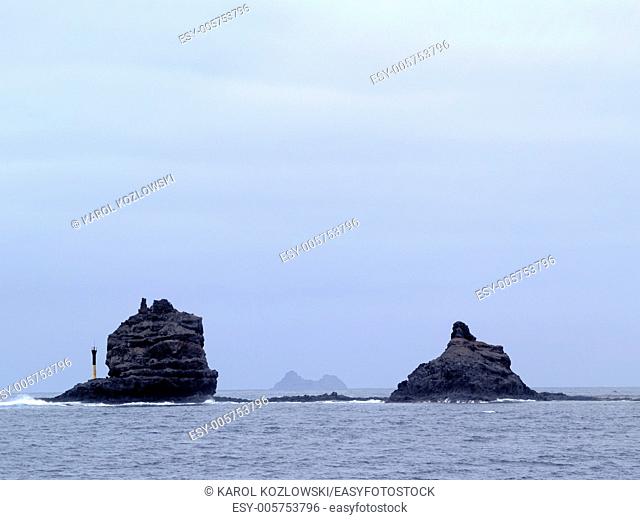 Graciosa Island - small island near Lanzarote Canary Islands, Spain