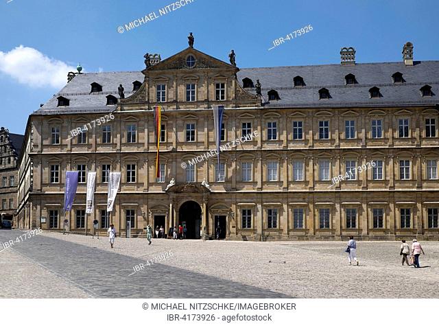 Neue Residenz or New Residence, Bamberg, Upper Franconia, Bavaria, Germany