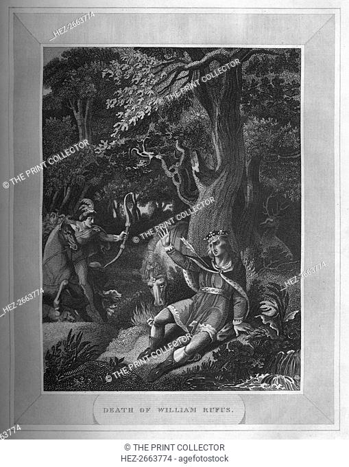 'Death of William Rufus', 1838. Artist: Unknown