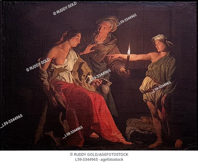 'The Mocking of Ceres', 1640/45, Matthias Stom (1600-1652)