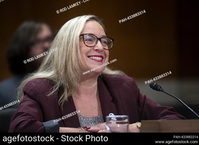 Shellie R. Chard, Director, Water Quality Division, Oklahoma Department of Environmental Quality responds to questions during a Senate Committee on Environment...