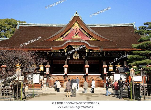 Japan, Kansai, Kyoto, Kitano Tenmangu Shinto Shrine