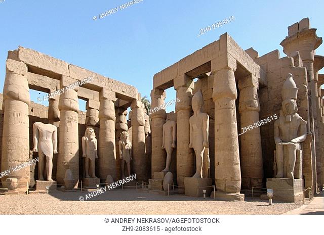 Luxor Temple Complex, Luxor (Thebes), Egypt, Africa