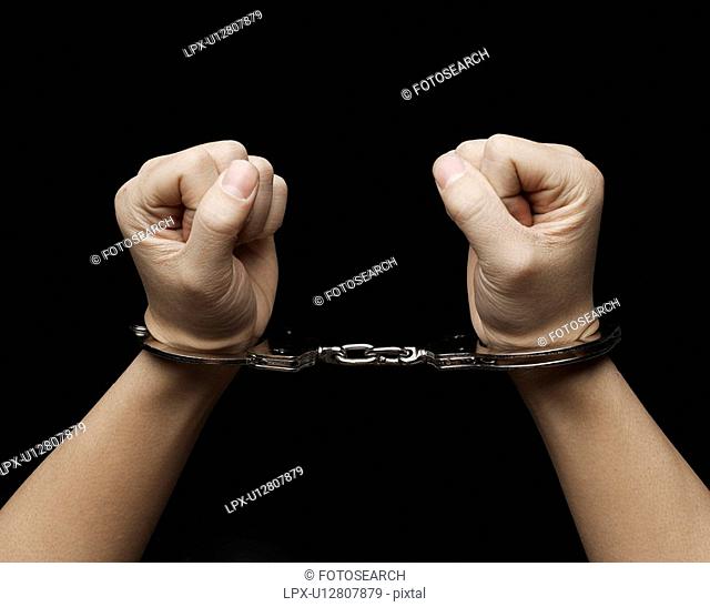 Person in Handcuffs