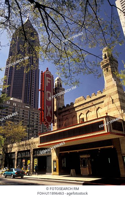 theater, Atlanta, GA, Georgia, The Fox Theatre, movie palace built in 1929, in downtown Atlanta