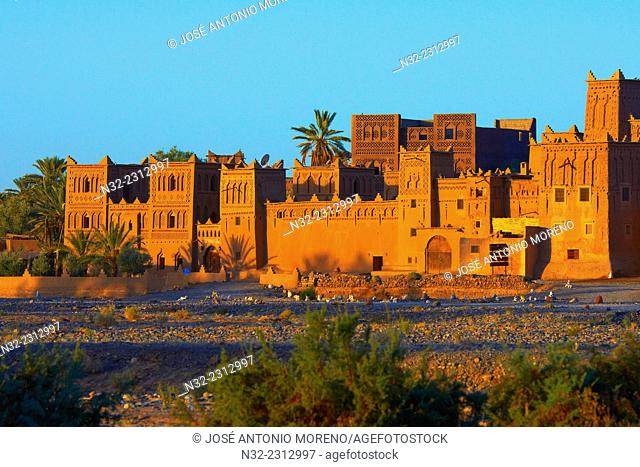 Amerhidil, Amridil, Old Kasbah, Skoura, Ouarzazate Region, Morocco, Africa