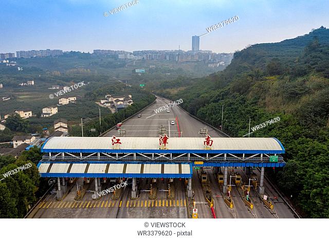 Chongqing highway toll station