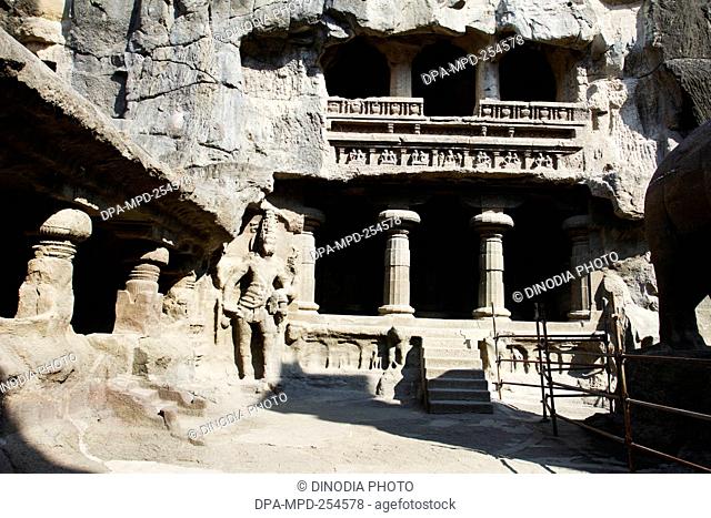 Ellora caves, aurangabad, maharashtra, india, asia