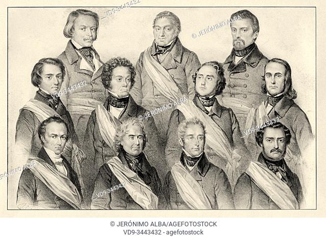 Provisional Government of 1848 (February 24-May 10, 1848). Government constituted, following the fall of the monarchy of July