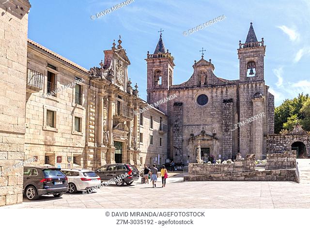 Monasterio de San Estevo de Ribas de Sil (parador de turismo). Ourense. Galicia. Spain