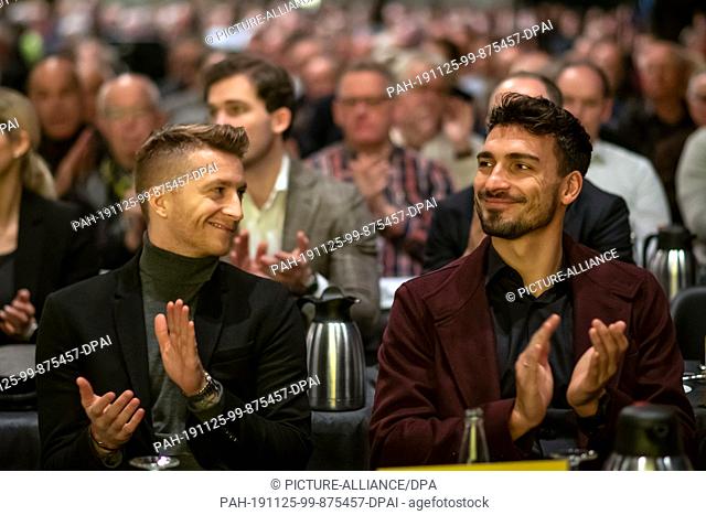 25 November 2019, North Rhine-Westphalia, Dortmund: Soccer: Bundesliga, Annual General Meeting of Borussia Dortmund GmbH & Co