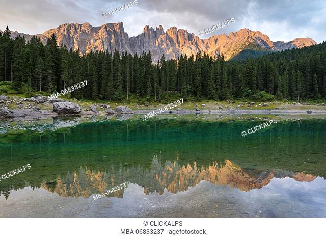 Carezza lake, Bolzano province - Trentino Alto Adige, Italy
