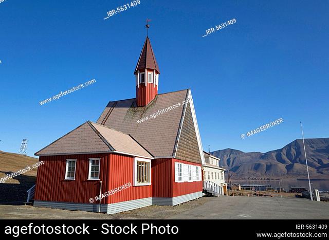 Most northern church in world, Svalbard Kirke, Longyearbyen, Spitsbergen, Svalbard