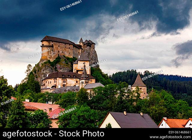 The Orava Castle in Slovakia