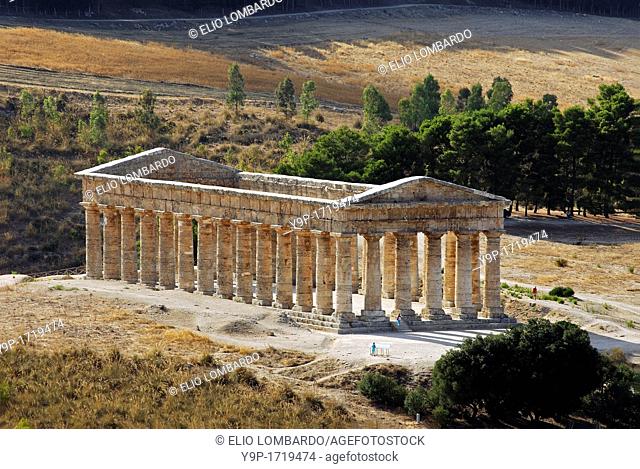 Greek Temple, Segesta, Trapani District, Sicily, Italy