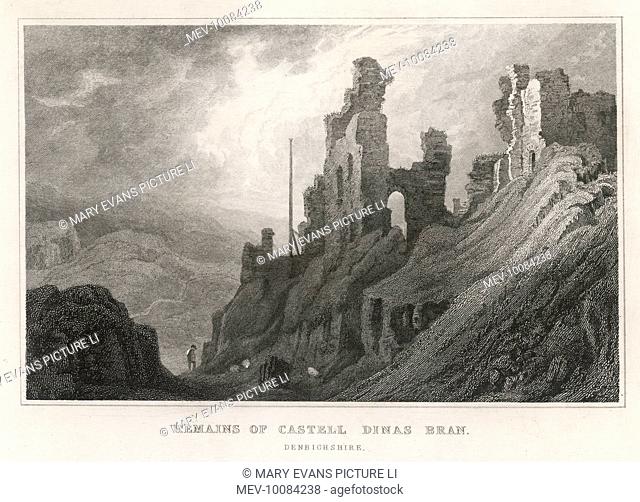 Ruins of Dinas Bran Castle, Denbighshire