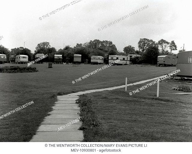 Caravan Site, Hullbridge, Hockley, near South Woodham Ferrers, Essex, England