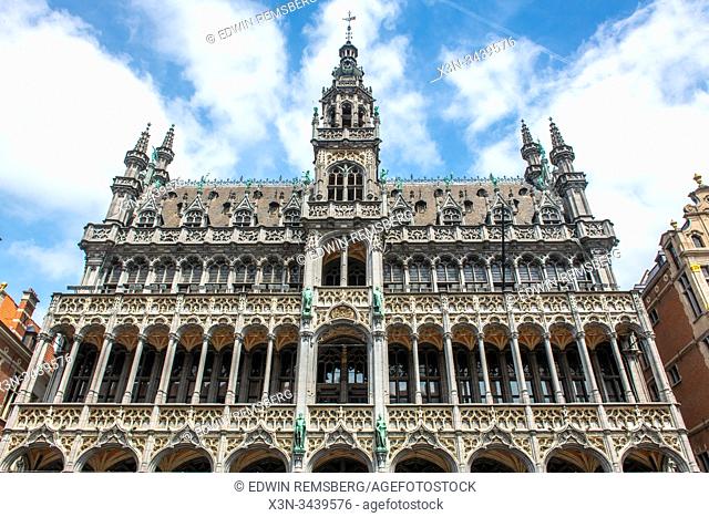 The Brussels city museum located in the grand place, Brussels, Belgium