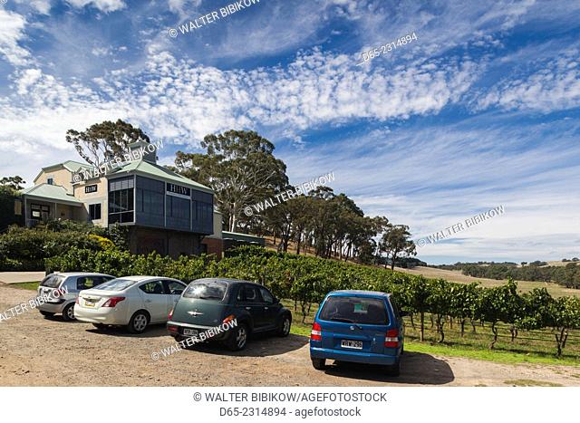 Australia, South Australia, Adelaide Hills, Hahndorf, Hahndorf Hill Winery, exterior