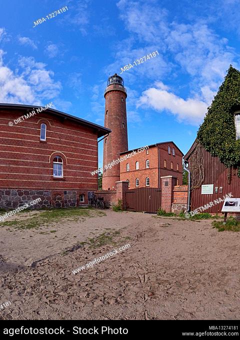Lighthouse at the Darß Primeval Forest, Darß, Vorpommersche Boddenlandschaft National Park, Mecklenburg-Western Pomerania, Germany