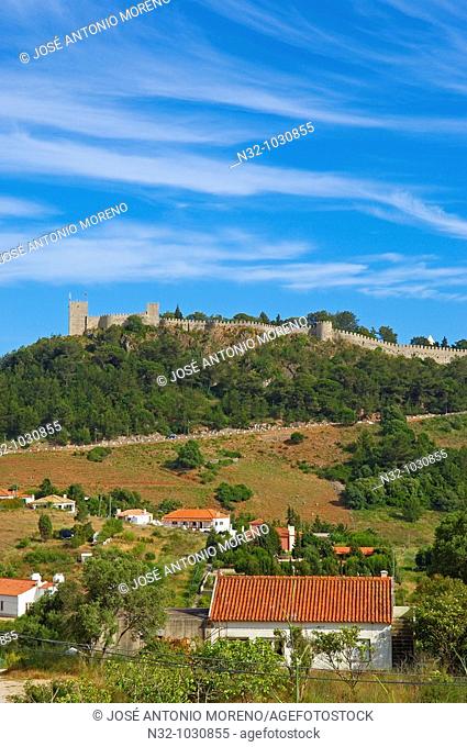 Sesimbra Castle. Sesimbra. Setubal district. Serra da Arrábida. Portugal