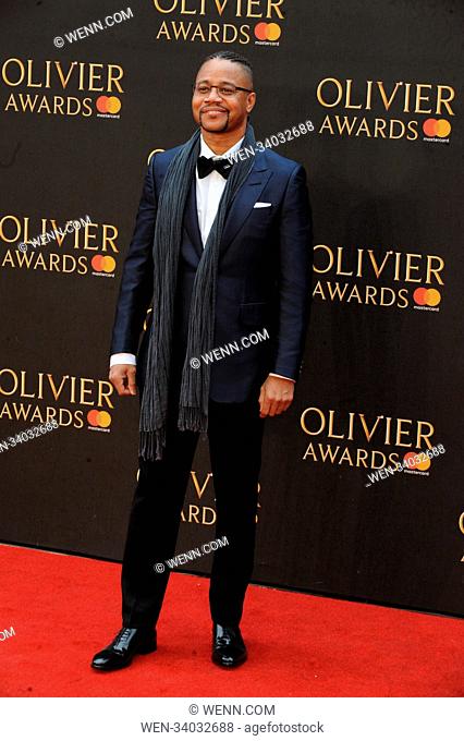 2018 Olivier Awards with Mastercard, held at the Royal Albert Hall in London. Featuring: Cuba Gooding Jr Where: London, United Kingdom When: 08 Apr 2018 Credit:...