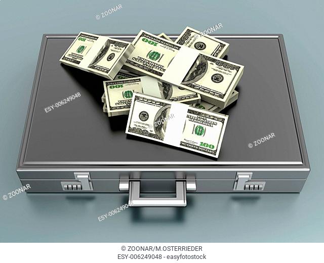 Briefcase with Cash