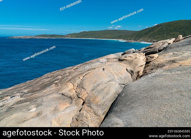 Coastal landscape within the amazing Torndirrup National Park close to Albany, Western Australia