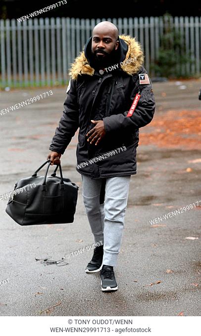 Strictlys Melvin Odoom and Janette Manrara arrive at rehearsal studios in North London Featuring: Melvin Odoom Where: London
