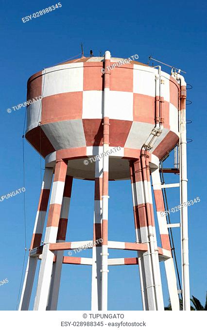 Water tower in San Javier near Murcia, Spain
