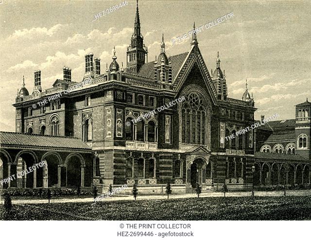 'The Great Hall, Dulwich College', (c1878). Creator: Unknown