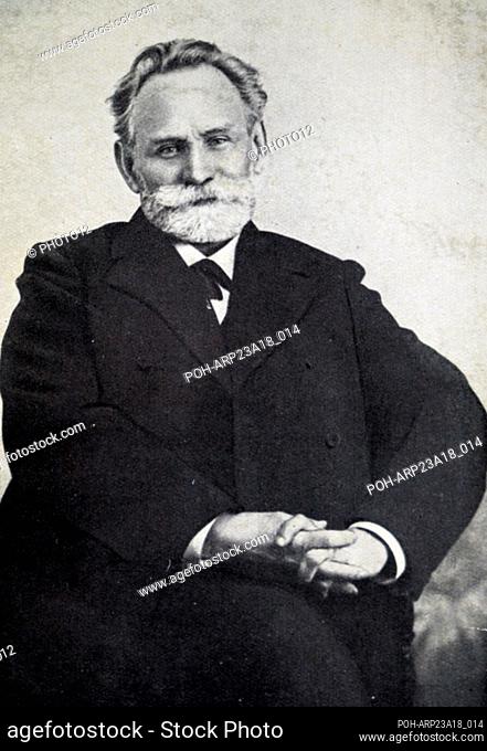 Photograph of Ivan Pavlov (1849-1936) a Russian physiologist known primarily for his work in classical conditioning. Dated 20th century