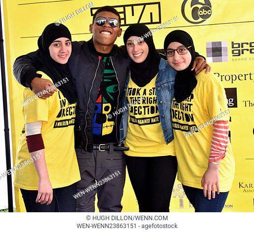 Bryshere Y. Gray – a.k.a. YAZZ THE GREATEST star of Fox's Empire appears at Phila ADL Walk Against Hate Featuring: Bryshere Y