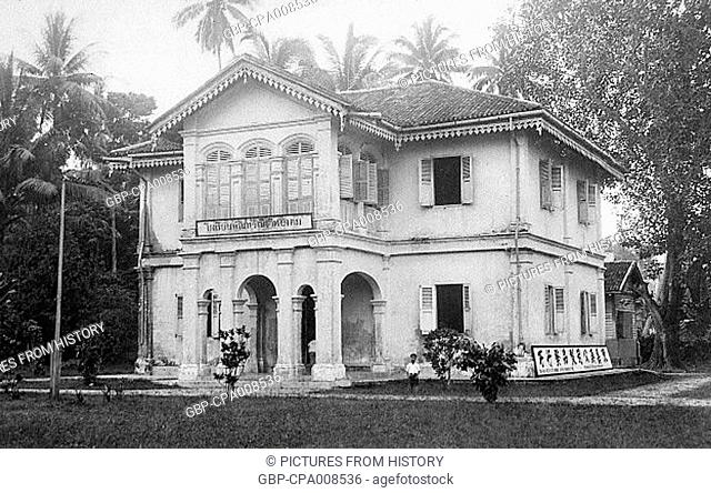 Thailand: A Sino-Portuguese mansion in Phuket, c.1925