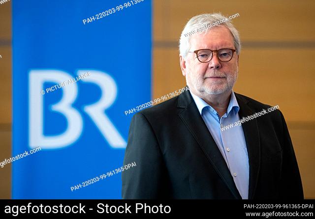 03 February 2022, Bavaria, Munich: Godehard Ruppert, Executive Chairman of the Broadcasting Council of Bayerischer Rundfunk (BR), pictured at a photo session