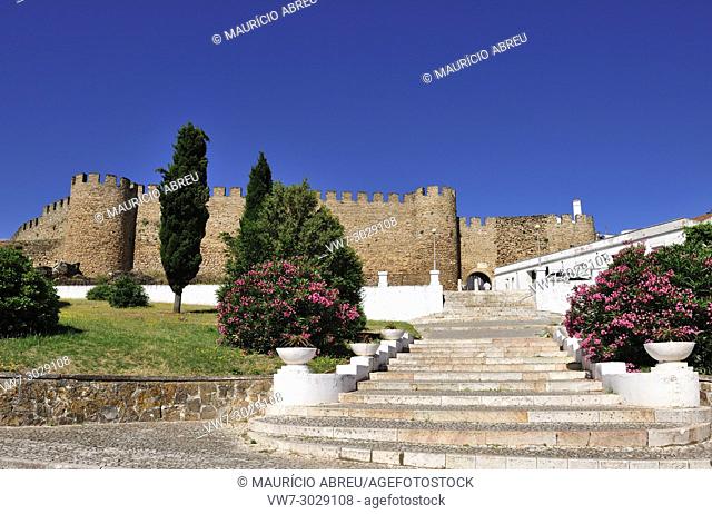 The castle of Estremoz. Alentejo, Portugal