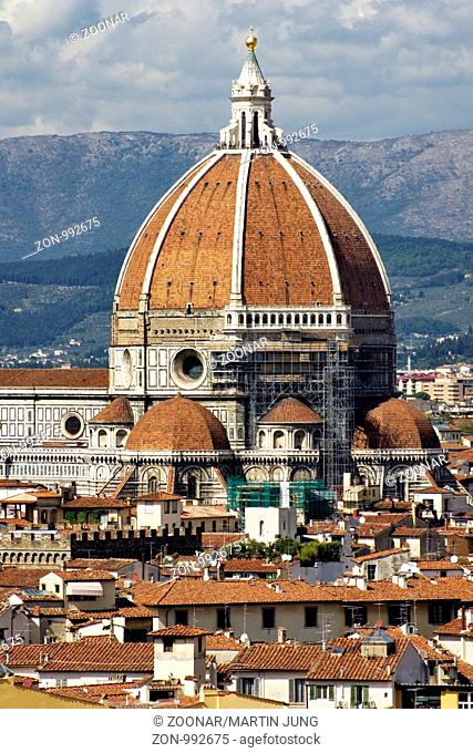 Der Dom von Florenz mit seiner Kuppel von Brunelleschi