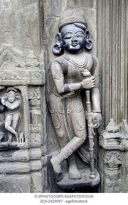 Idol of God, Trishund Ganapati Temple, Pune, Maharashtra, India