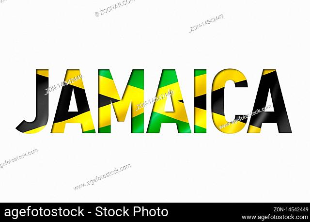 jamaican flag text font. jamaica symbol background