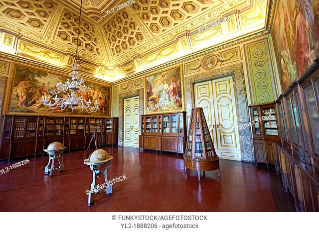 Third Room of The Library  Queen Mary Caroline commissioned German painter Freidrich Heinrich Fuger to decorate the Third Library Room  The paintings on the...