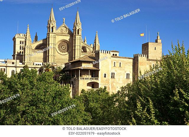 Catedral de Mallorca , siglo. XIII a siglo. XX . Palma. Majorca, Balearic Islands, Spain