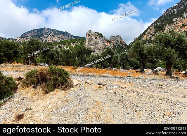 Beautiful landscape in northern Cyprus