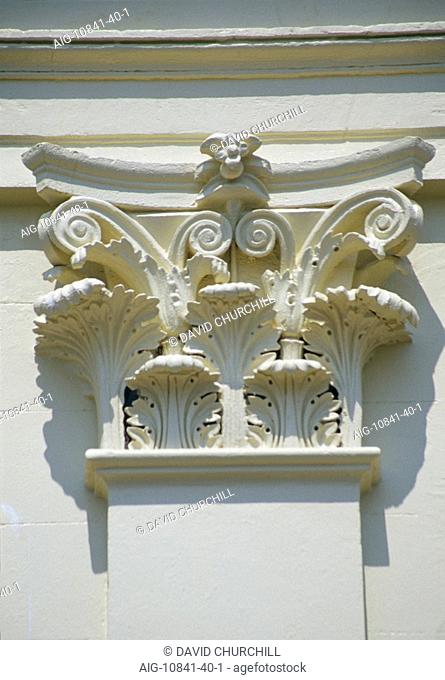 Traditional Architectural Details. Corinthian capital