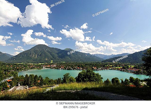 Lake Tegernsee, Rottach-Egern, Wallberg mountain, Upper Bavaria Germany