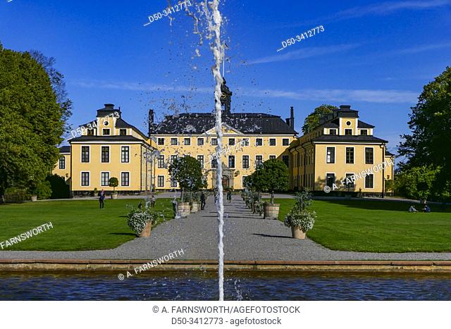Stockholm, Sweden Ulriksdal Palace is a royal palace situated on the banks of the Edsviken in the Royal National City Park in Solna Municipality