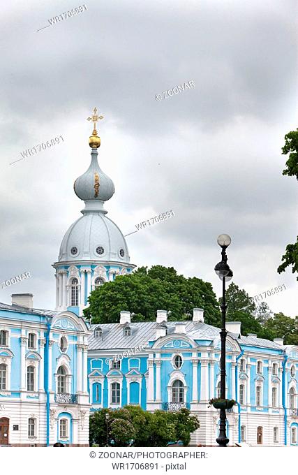 Smolnyi cathedral (Smolny Convent) St. Petersburg