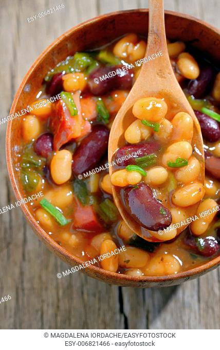 Baked Beans - Bowl of baked beans