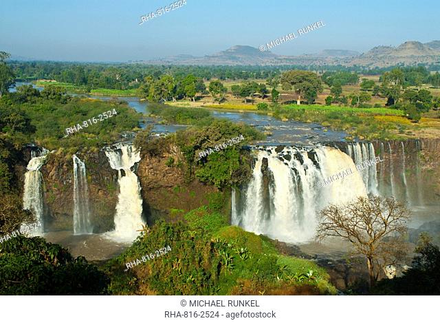 Blue Nile Falls, waterfall on the Blue Nile River, Ethiopia, Africa