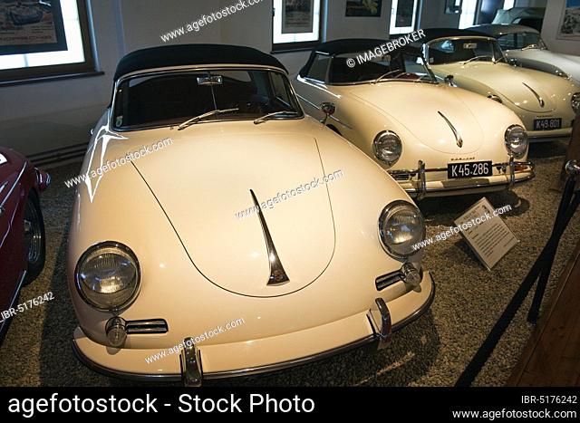 Porsche 356A cabriolet, Europe, Porsche Automuseum Pfeifhofer, Gmünd, Carinthia, Austria, Europe