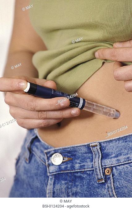 TREATING DIABETES IN A WOMAN<BR>Model